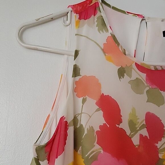 Tommy Hilfiger pretty summer organza sleeveless dress - Picture 4 of 4